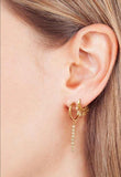 Sadie Pave Drop Earrings