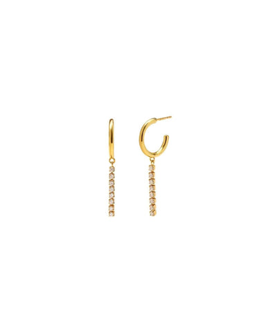 Sadie Pave Drop Earrings