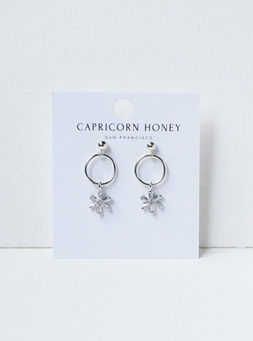 Asterisk Drop Earrings