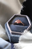 Pink Tourmaline Rose Gold Ring